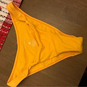 La Hearts Vibrant Yellow Bikini Bottom- SHIPPING PRICE NOT INCLUDED